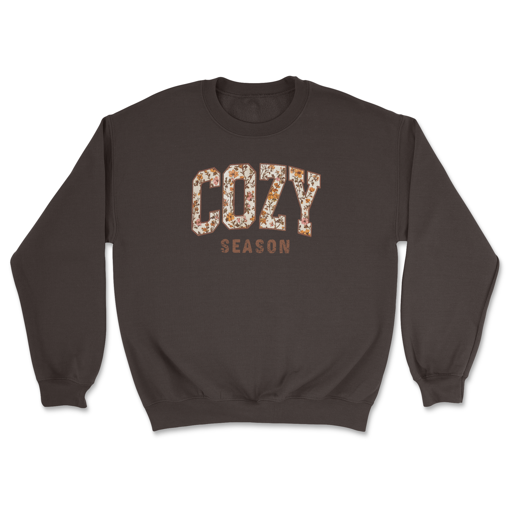 Cozy Season (Front Print) (Adult Crewneck)