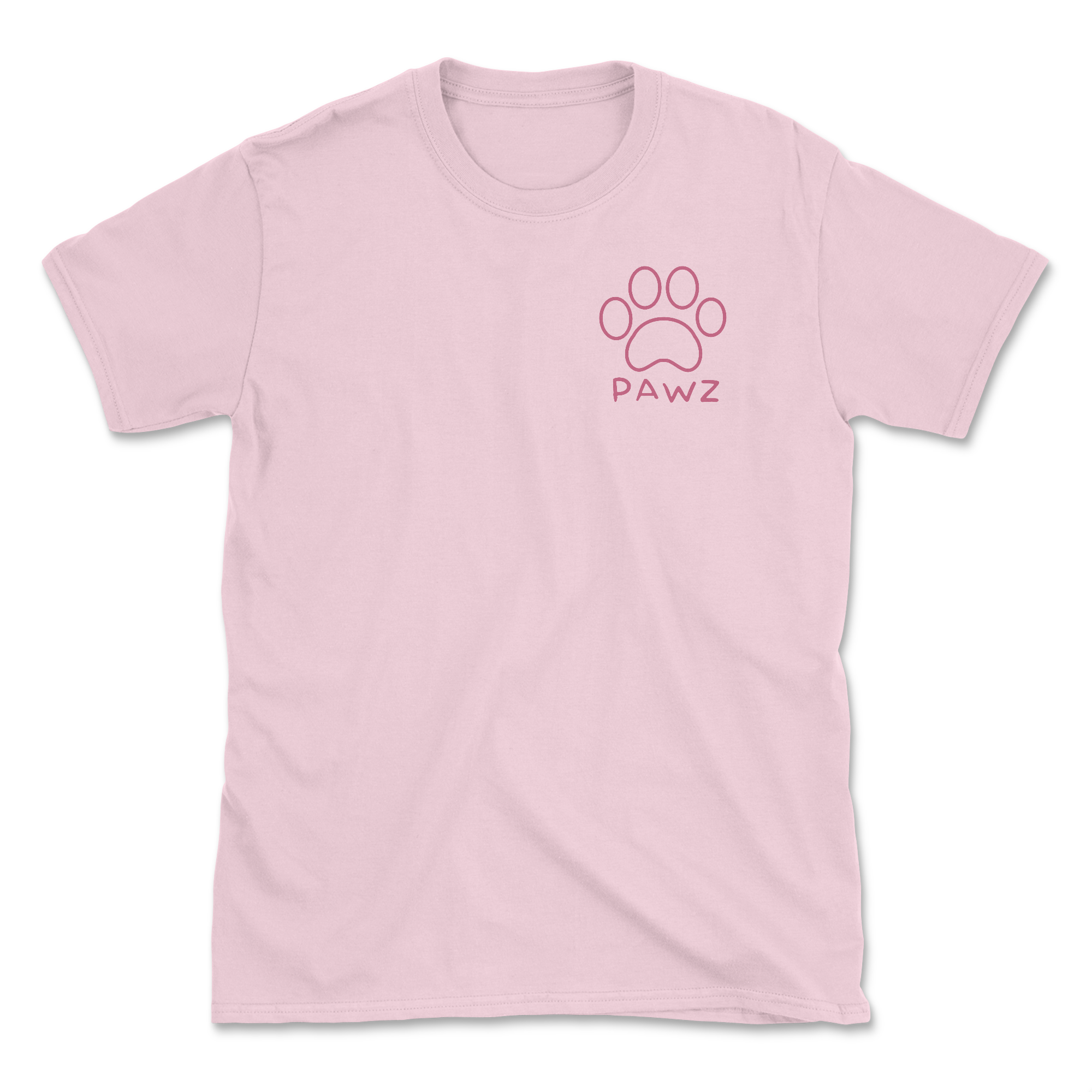 Affectionate Pawz (Adult Short Sleeve T-Shirt)