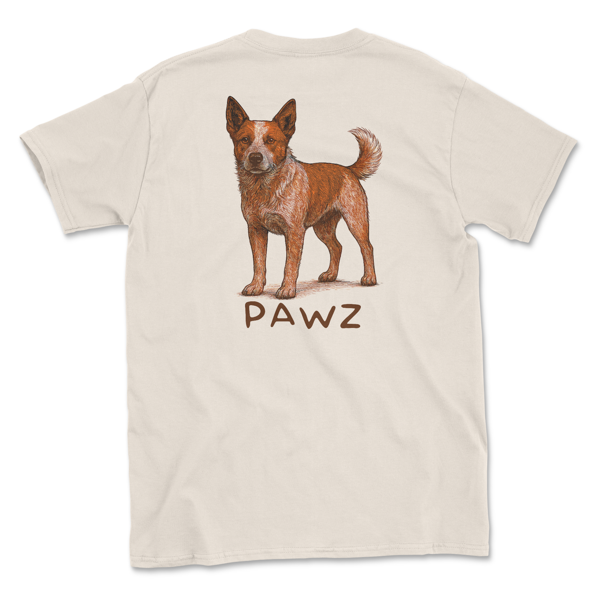 Red Heeler (Adult Short Sleeve T-Shirt)