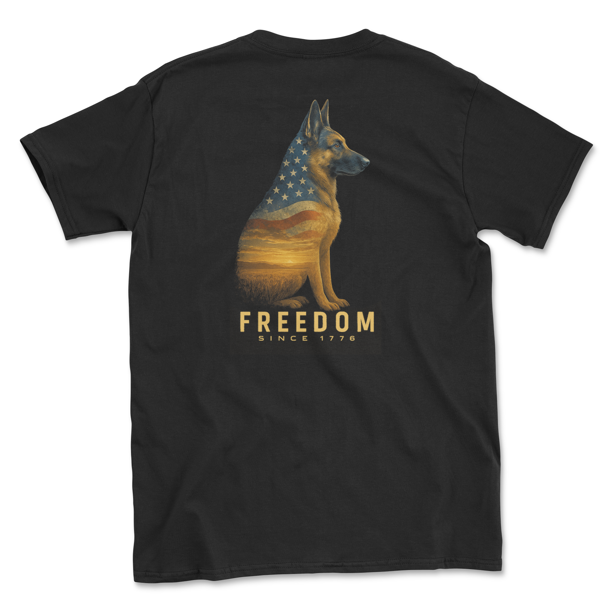Freedom Shepherd (Adult Short Sleeve T-Shirt)