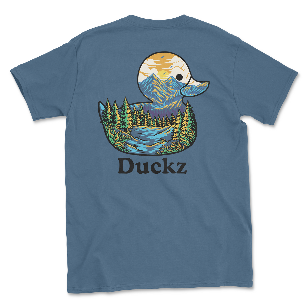 Mountain Mallard (Adult Short Sleeve T-Shirt)