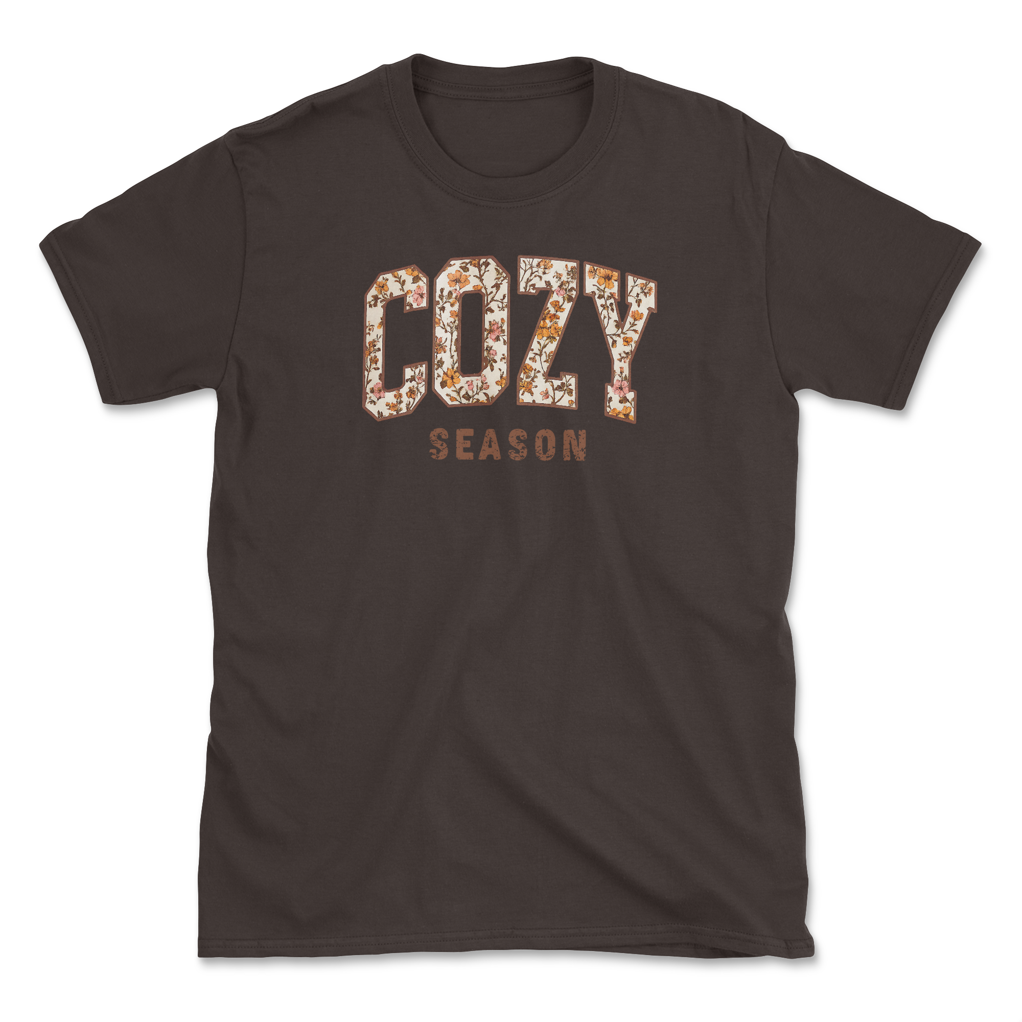 Cozy Season (Front Print) (Adult Short Sleeve T-Shirt)