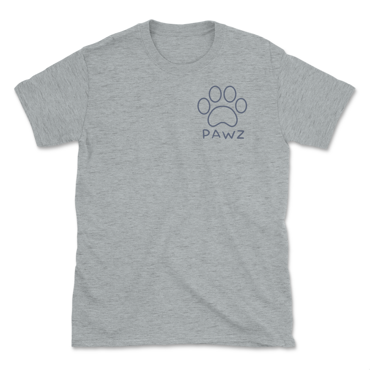 Blue Tiger Camo (Adult Short Sleeve T-Shirt)