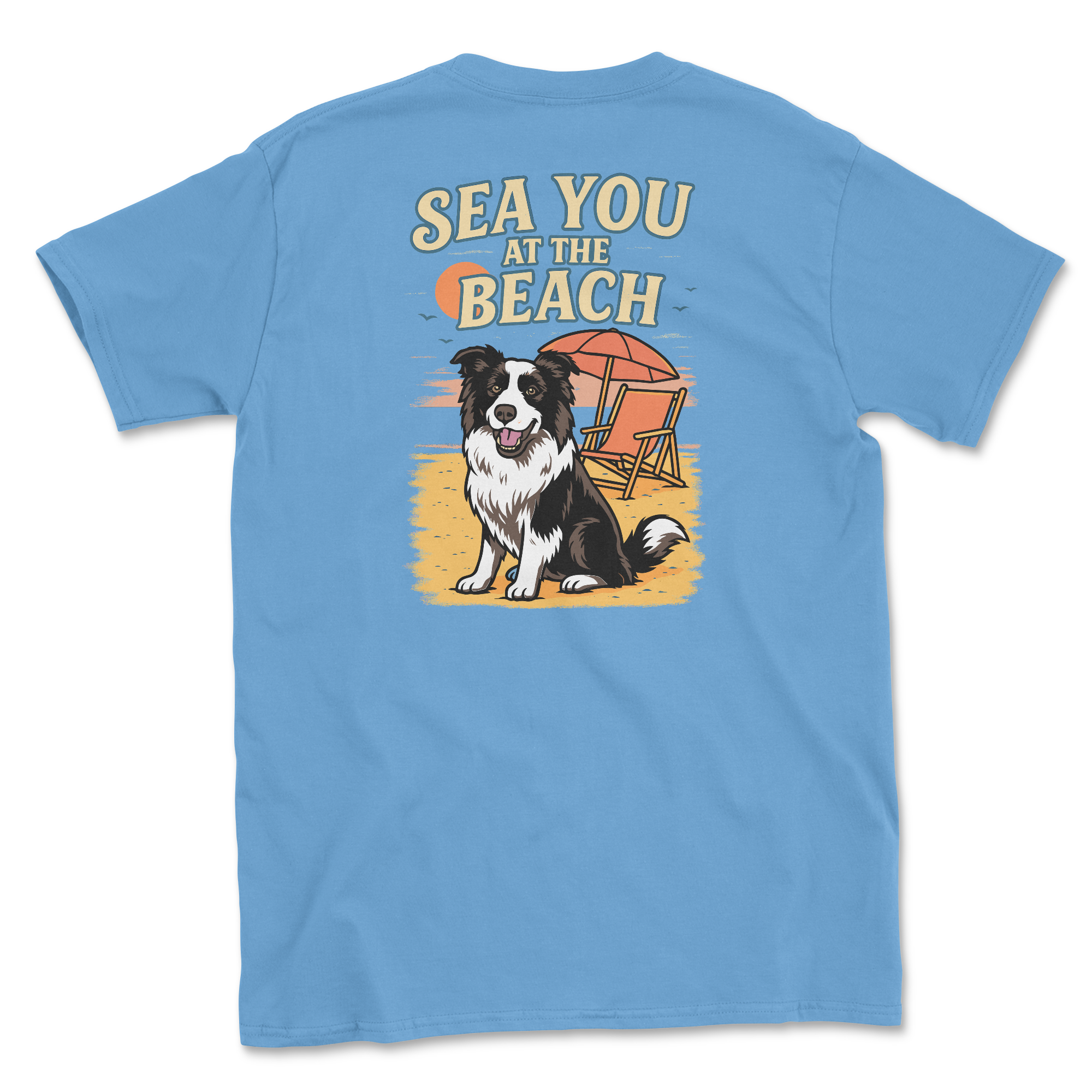 Sea You At The Beach (Custom) (Adult Short Sleeve T-Shirt)