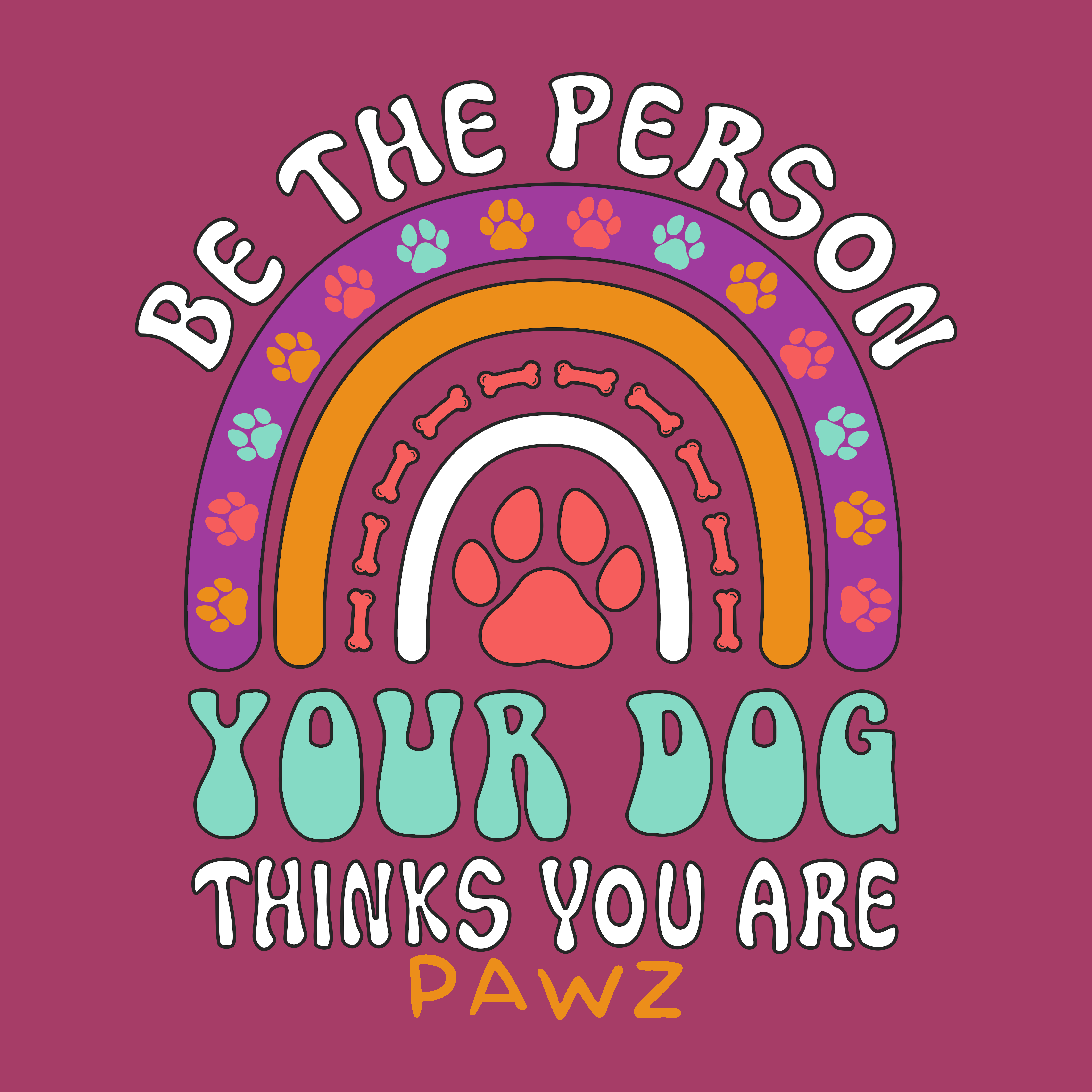 Be The Person - Dog (Adult Short Sleeve T-Shirt)