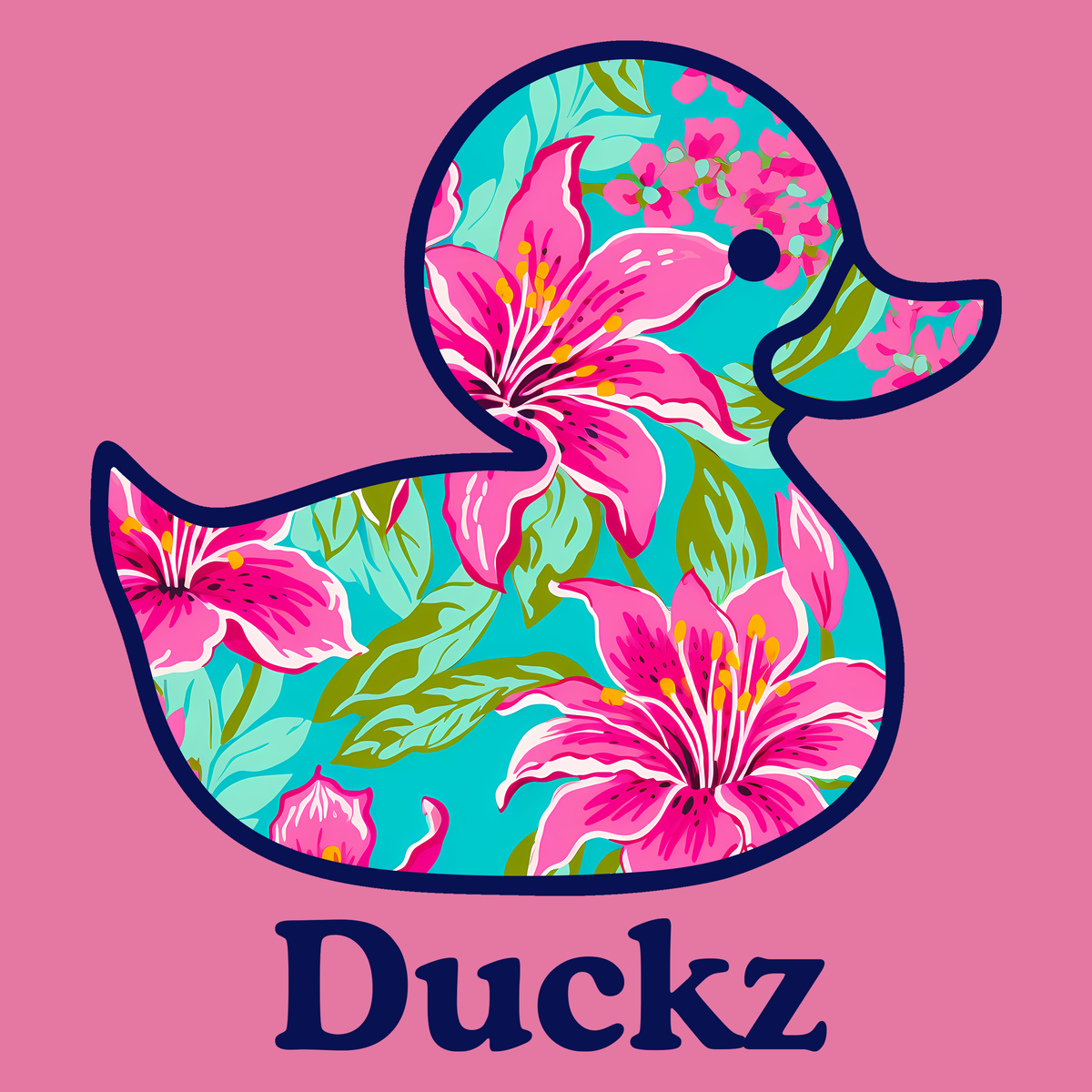 Floral Float (Adult Short Sleeve T-Shirt)